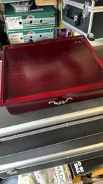 Duper mooi Kersen Hout kistje met laadje, Ophalen of Verzenden, Zo goed als nieuw, Minder dan 50 cm