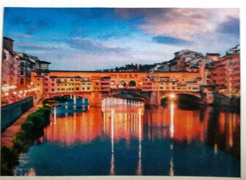Legpuzzel 1.000 stukjes Ponte Vecchio/Florence beschikbaar voor biedingen