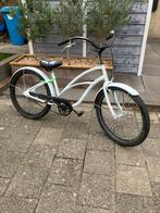 Electra beachcruiser wit, Fietsen en Brommers, Fietsen | Cruisers en Lowriders, Gebruikt, Staal, Cruiser, Minder dan 47 cm