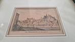 Ingekleurde ets van Albert Rademaker., Ophalen of Verzenden, Voor 1940, Zo goed als nieuw, Overige onderwerpen