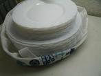 65c 10 platte 25 cm+ 9 kl. borden 20cm, Huis en Inrichting, Keuken | Servies, Ophalen of Verzenden, Zo goed als nieuw, Bord(en)