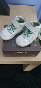 Nieuw witte leren babyschoenen met groene details van Groot., Schoentjes, Groot, Jongetje of Meisje, Nieuw