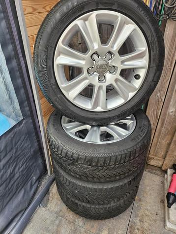 Audi A1 winterbanden + velgen 205/55R/5 beschikbaar voor biedingen