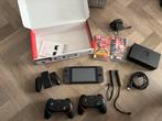 Zeer complete Nintendo Switch V2 met spellen en extras, Switch 2019 Upgrade, Met games, Met 2 controllers, Ophalen of Verzenden