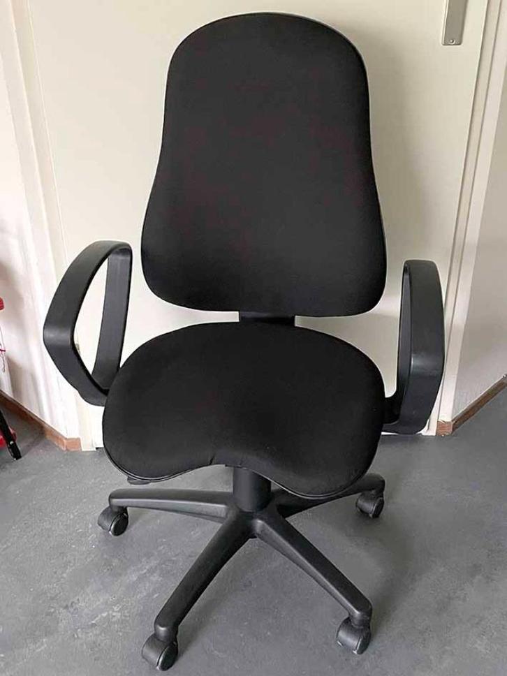 Topstar Bureaustoel Bureau stoel Ergonomisch Zwart, Huis en Inrichting, Bureaustoelen, Zo goed als nieuw, Bureaustoel, Zwart, Ergonomisch