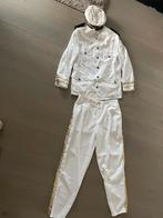 Carnaval maritiem kapteins pak compleet maat 52/54, Kleding | Heren, Ophalen of Verzenden, Zo goed als nieuw, Maat 52/54 (L)