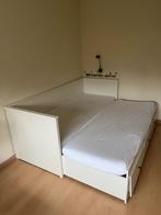 Ikea Hemnes bed, Huis en Inrichting, Ophalen, Eenpersoons, Wit, 200 cm