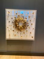 Vlinder Kunstwerk in Lijst, Ophalen of Verzenden