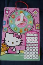 klok leren met Hello Kitty met gratis viltspel en knuffel, Ophalen, Zo goed als nieuw