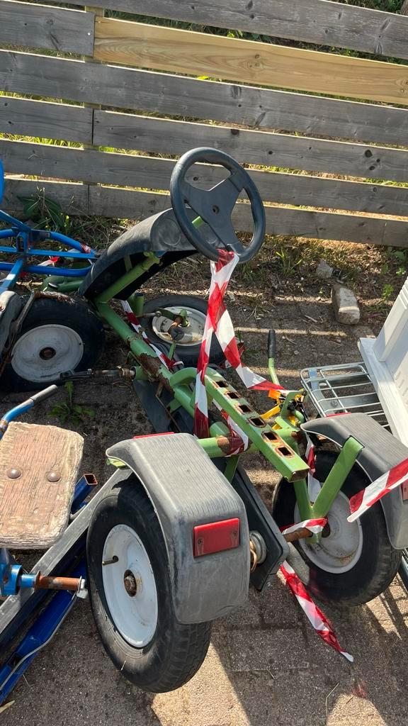 Skelters Bergman en mammoet 3 X voor de prijs van 1, Kinderen en Baby's, Speelgoed | Buiten | Voertuigen en Loopfietsen, Gebruikt