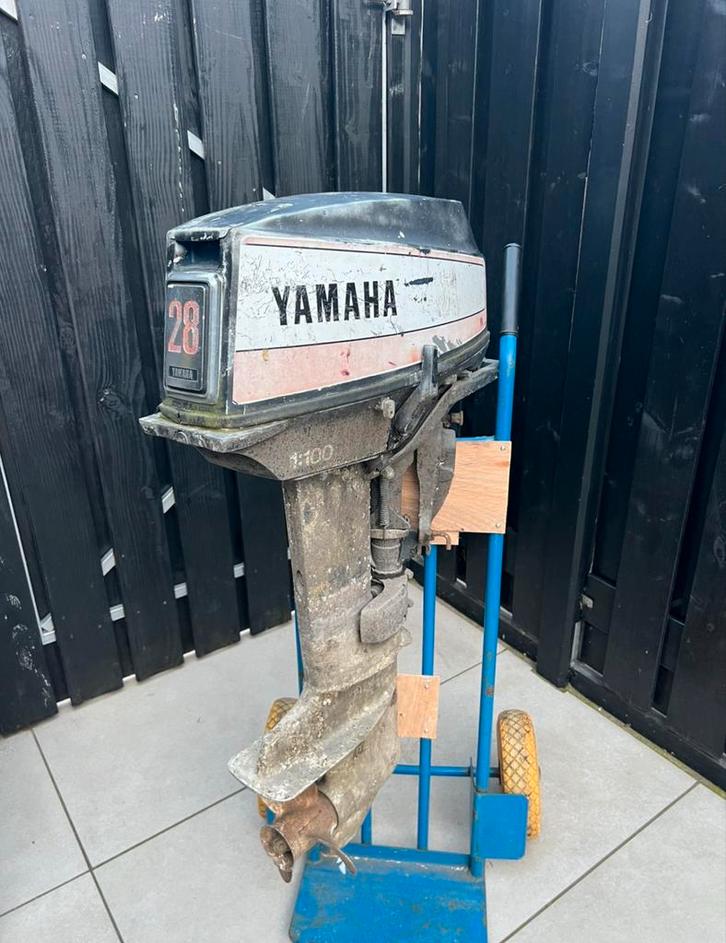 Yamaha 28A 2-takt voor reparatie of onderdelen, Watersport en Boten, Bootonderdelen, Gebruikt, Ophalen