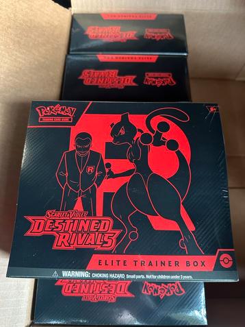 Pokemon Destined Rivals Elite Trainer Box (ETB) beschikbaar voor biedingen
