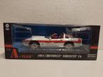 Chevrolet Corvette The A Team Face wit Green Light 1:18 KRD, Ophalen of Verzenden, Zo goed als nieuw, Auto, Overige merken