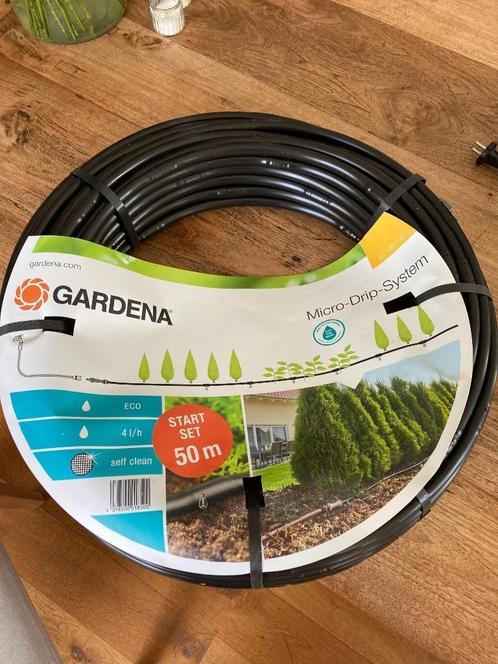 Gardena Micro-Drip-systeem 50 meter, Tuin en Terras, Tuinslangen, Nieuw, Tuinslang, Ophalen of Verzenden