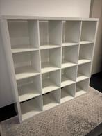Kallax kast wit, Huis en Inrichting, Kasten | Boekenkasten, Ophalen, Gebruikt, 50 tot 100 cm, Minder dan 100 cm