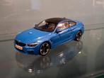 BMW M4 F82 Yas Marina Blue 1/18 Paragon, Hobby en Vrije tijd, Modelauto's | 1:18, Overige merken, Ophalen of Verzenden, Zo goed als nieuw