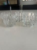 4 theeglazen art deco Walther Glass, Antiek en Kunst, Antiek | Glas en Kristal, Ophalen of Verzenden