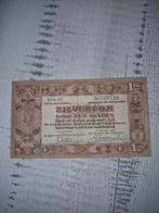 Nederland Zilverbon 1 Gulden 1938, Postzegels en Munten, Bankbiljetten | Nederland, Ophalen of Verzenden, 1 gulden, Los biljet