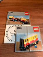 Lego 7735 & 7815 Trein Set + Extra’s, Ophalen, Gebruikt, Complete set, Lego