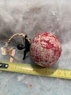 Antieke Kerstbal met schoorsteenveger, Diversen, Kerst, Gebruikt, T, Ophalen of Verzenden, N