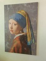 Meisje met de parel - 80x120 op dibond, Huis en Inrichting, Woonaccessoires | Schilderijen, Tekeningen en Foto's, Ophalen, Zo goed als nieuw
