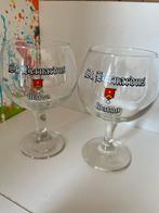 St Bernardus Watou bierglazen set van 2 glazen, Verzamelen, Nieuw, Overige merken, Glas of Glazen, Ophalen of Verzenden