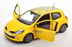Renault Clio R.S. F1 Team 2007 Sirius Geel NOREV 1/18 18523, Hobby en Vrije tijd, Modelauto's | 1:18, Verzenden, Nieuw, Auto, Norev