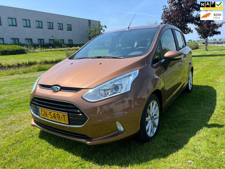 Ford B-Max 2015* 1.0 EcoBoost Titanium * UNIEKE KM-STAND * A, Auto's, Ford, Bedrijf, Te koop, B-Max, ABS, Airbags, Airconditioning