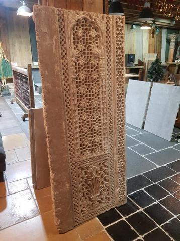 ANTIEK 18E-EEUWS JALI PANEEL - RAAM 68X161 CM beschikbaar voor biedingen