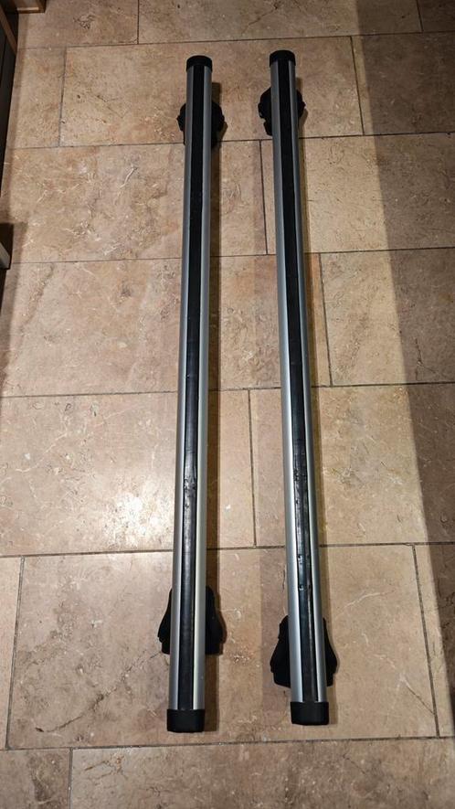 Thule SmartRack 127 dakdragerset –aluminium – open dakrails, Auto diversen, Dakdragers, Zo goed als nieuw, Ophalen