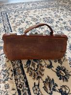 Vintage leren dokterstas, Antiek en Kunst, Curiosa en Brocante, Ophalen of Verzenden