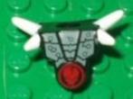 Lego Minifigure Armor Breastplate with Shoulder Spikes White, Kinderen en Baby's, Speelgoed | Duplo en Lego, Ophalen of Verzenden
