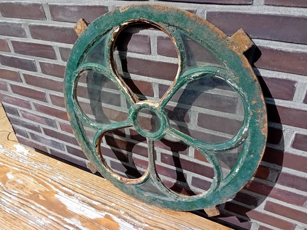 Gietijzeren stalraam, Doe-het-zelf en Verbouw, Glas en Ramen, Ophalen, Minder dan 80 cm, Minder dan 80 cm