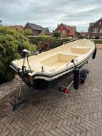 Electrische Sloep 430 Lamirs/Lago Amore incl. trailer, Ophalen, Tot 10 pk, Elektrisch, Zo goed als nieuw
