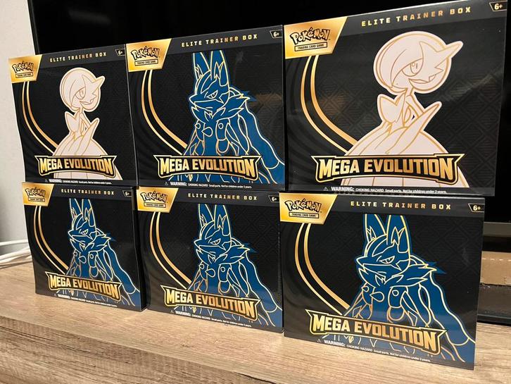 Pokemon Mega Evolution ETB, Hobby en Vrije tijd, Verzamelkaartspellen | Pokémon, Nieuw, Overige typen, Ophalen