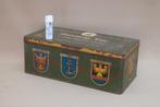Groot thee blik  Bünting-tee  Duitsland wapens Ostfriesland, Ophalen of Verzenden, Gebruikt, Thee, Overige merken