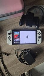 Nintendo Switch Oled  zo goed als nieuw, Ophalen of Verzenden, Zo goed als nieuw, Met 1 controller, Switch OLED