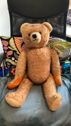 Antieke teddybeer - 65 cm, Antiek en Kunst, Antiek | Speelgoed, Ophalen of Verzenden