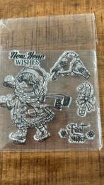 Clear stamp new year, Ophalen of Verzenden, Nieuw, Clearstamp