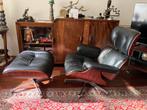 Eames Lounge Chair, Huis en Inrichting, Fauteuils, Ophalen, Zo goed als nieuw, Leer