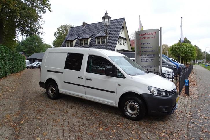 Volkswagen Caddy 1.6 TDI Maxi BMT airco rijd zeer goed expor, Auto's, Bestelauto's, Bedrijf, ABS, Airbags, Airconditioning, Boordcomputer