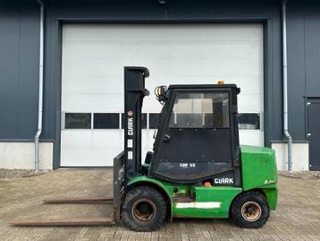 Clark CDP 35 Perkins 3.5 ton Duplex Sideshift Positioner Die beschikbaar voor biedingen