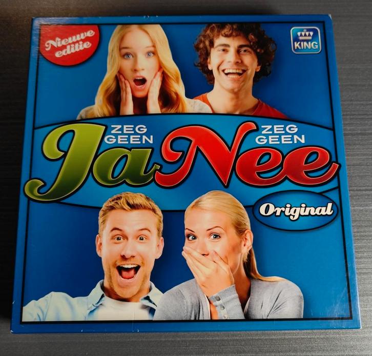 Het zeg geen ja zeg geen nee spel, King, original, Hobby en Vrije tijd, Gezelschapsspellen | Kaartspellen, Zo goed als nieuw, Ophalen of Verzenden