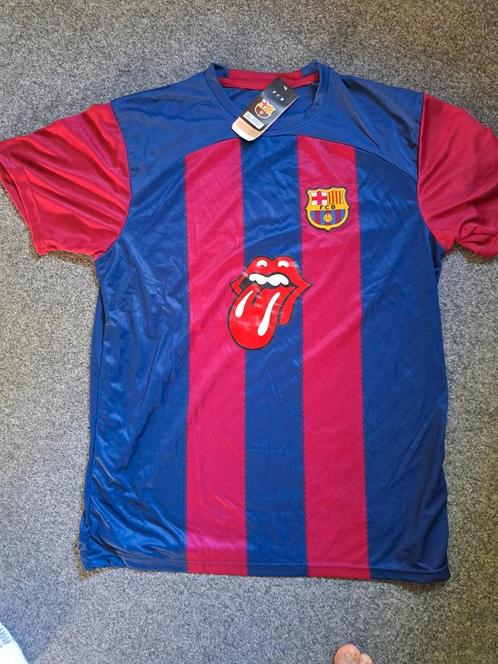 Barcelona/ Rolling Stones, Sport en Fitness, Voetbal, Nieuw, Shirt, Maat XL, Ophalen of Verzenden