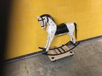 Antiek Houten hobbel paard, Ophalen