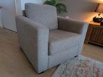 Fauteuil grijs/taupe heel netjes!, Ophalen, Gebruikt, 75 tot 100 cm, 50 tot 75 cm
