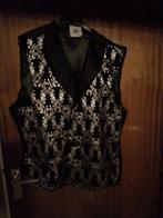 Mannenkleding zwart met zilver, Ophalen of Verzenden, Zo goed als nieuw, Maat 46/48 (XL) of groter, Zwart