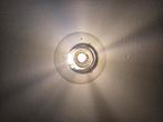 2 plafonnieres helder glas klein en groot, Ophalen, Glas, Modern