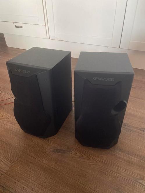 Kenwood LS-G2 Speakers - 45W - Vintage Hifi, Audio, Tv en Foto, Luidsprekers, Zo goed als nieuw, Front, Rear of Stereo speakers