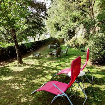Romantische cottage Durbuy houtkachel heerlijke tuin hond=ok beschikbaar voor biedingen
